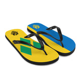 Island Flag - St. Vincent and The Grenadines Flip Flops - Trini Jungle Juice Store