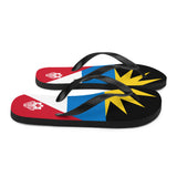 Island Flag - Antigua and Barbuda Flip Flops - Trini Jungle Juice Store