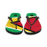 Island Flag - Guyana Flip Flops - Trini Jungle Juice Store