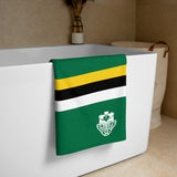 Beach Towel - Dominica Flag - Trini Jungle Juice Store