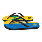 Island Flag - St. Vincent and The Grenadines Flip Flops - Trini Jungle Juice Store
