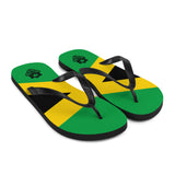 Island Flag - Jamaica Flip Flops - Trini Jungle Juice Store