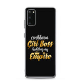 Caribbean Rich - Girl Boss Samsung Galaxy Case (S20, S20+, S20 Ultra) - Trini Jungle Juice Store