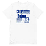 A Product of Barbados - Bajan Unisex T-Shirt (Blue Print) - Trini Jungle Juice Store