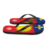 Island Flag - Guadeloupe Flip Flops - Trini Jungle Juice Store