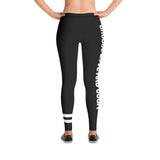 Choose LOVE and SOCA - Women's Leggings (Black) - Trini Jungle Juice Store