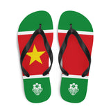 Island Flag - Guadeloupe (UPLG) Flip Flops - Trini Jungle Juice Store