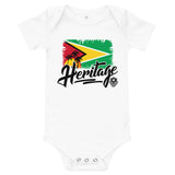 Heritage - Guyana Baby One Piece - Trini Jungle Juice Store