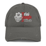 Trini Jungle Juice - Distressed Dad Hat - Trini Jungle Juice Store