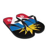 Island Flag - Antigua and Barbuda Flip Flops - Trini Jungle Juice Store