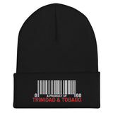 A Product of Trinidad and Tobago Cuffed Beanie - Trini Jungle Juice Store