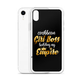 Caribbean Rich - Girl Boss iPhone Case - Trini Jungle Juice Store