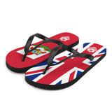 Island Flag - Bermuda Flip Flops - Trini Jungle Juice Store