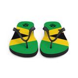 Island Flag - Jamaica Flip Flops - Trini Jungle Juice Store