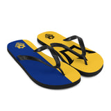 Island Flag - Barbados Flip Flops - Trini Jungle Juice Store