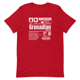 A Product of Grenada - Grenadian Unisex T-Shirt (White Print) - Trini Jungle Juice Store