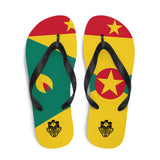 Island Flag - Grenada Flip Flops - Trini Jungle Juice Store