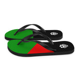 Island Flag - Martinique Flip Flops - Trini Jungle Juice Store