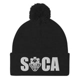 Choose LOVE and SOCA - Soca Pom-Pom Beanie - Trini Jungle Juice Store