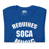 Nécessite un t-shirt unisexe Soca Music