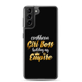 Caribbean Rich - Girl Boss Samsung Galaxy Phone Case