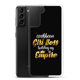 Caribbean Rich - Girl Boss Samsung Galaxy Phone Case