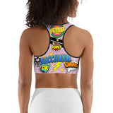Soca Gives Me Power - Women's Sports Bra (Pink)