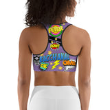 Soca Gives Me Power - Soutien-gorge de sport pour femme (Violet)