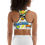 Soca Gives Me Power - Soutien-gorge de sport pour femme (Blanc)