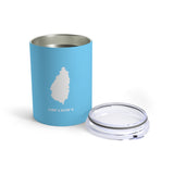 LOCAL - St. Lucia Tumbler (Blue 10 oz) - Trini Jungle Juice Store