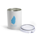 LOCAL - St. Lucia Tumbler (White 10 oz) - Trini Jungle Juice Store