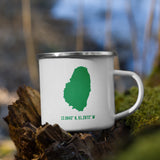 LOCAL - Tasse en émail de Saint-Vincent-et-les Grenadines