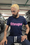 Caribbean Sayings - Steups Unisex T-Shirt (Pink Print) - Trini Jungle Juice Store