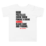 Taste of the Caribbean - Trini Christmas Toddler T-Shirt