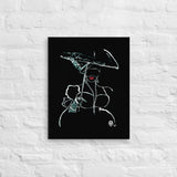 Traditional Mas Characters - Dame Lorraine Canvas Print
