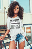 A Product of Trinidad and Tobago - Trinbagonian Unisex V-Neck T-Shirt (White) - Trini Jungle Juice Store