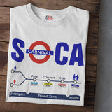 Trini Jungle Juice Transit - Soca Underground "GET THRU" Unisex T-Shirt - Trini Jungle Juice Store