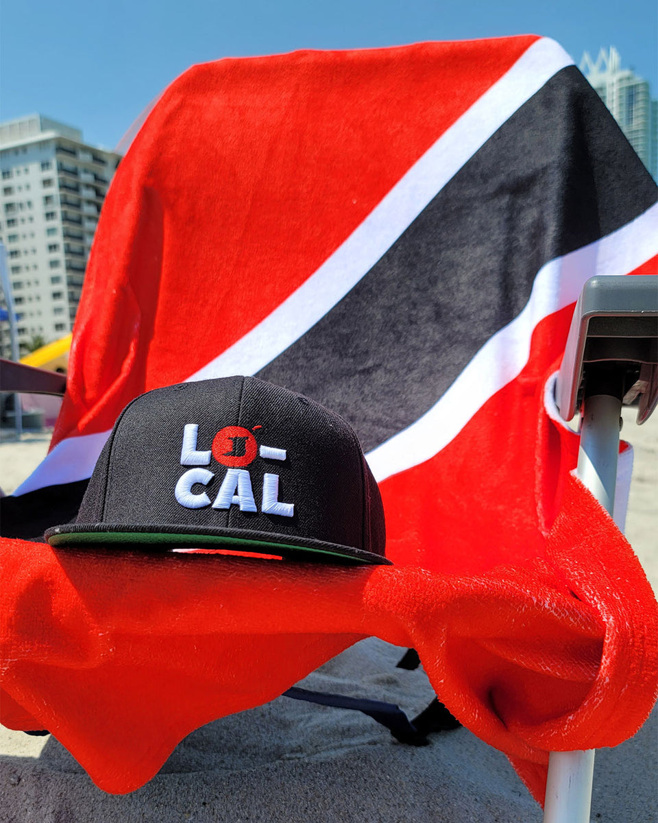 Beach Towel Trinidad and Tobago Flag Trini Jungle Juice Store