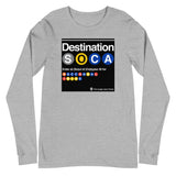 Trini Jungle Juice Transit - Destination Soca Unisex Long Sleeve Tee