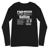 A Product of Haiti - Haitian Unisex Long Sleeve Tee