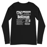 Un produit du Belize - Tee-shirt bélizien unisexe à manches longues