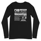 Un produit de Saint-Vincent-et-les Grenadines - Vincentien Unisex Long Sleeve Tee