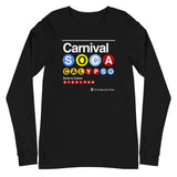 Trini Jungle Juice Transit - Carnival Soca Calypso and Steelpan Unisex Long Sleeve Tee