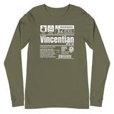 Un produit de Saint-Vincent-et-les Grenadines - Vincentien Unisex Long Sleeve Tee