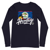 Heritage - Tee-shirt à manches longues unisexe Belize