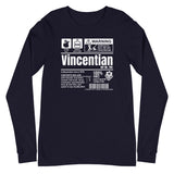 Un produit de Saint-Vincent-et-les Grenadines - Vincentien Unisex Long Sleeve Tee