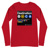 Trini Jungle Juice Transit - Destination Soca Unisex Long Sleeve Tee