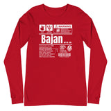 A Product of Barbados - Bajan Unisex Long Sleeve Tee - Trini Jungle Juice Store