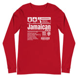 Un produit de la Jamaïque - Tee-shirt jamaïcain unisexe à manches longues