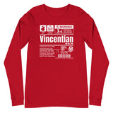 Un produit de Saint-Vincent-et-les Grenadines - Vincentien Unisex Long Sleeve Tee